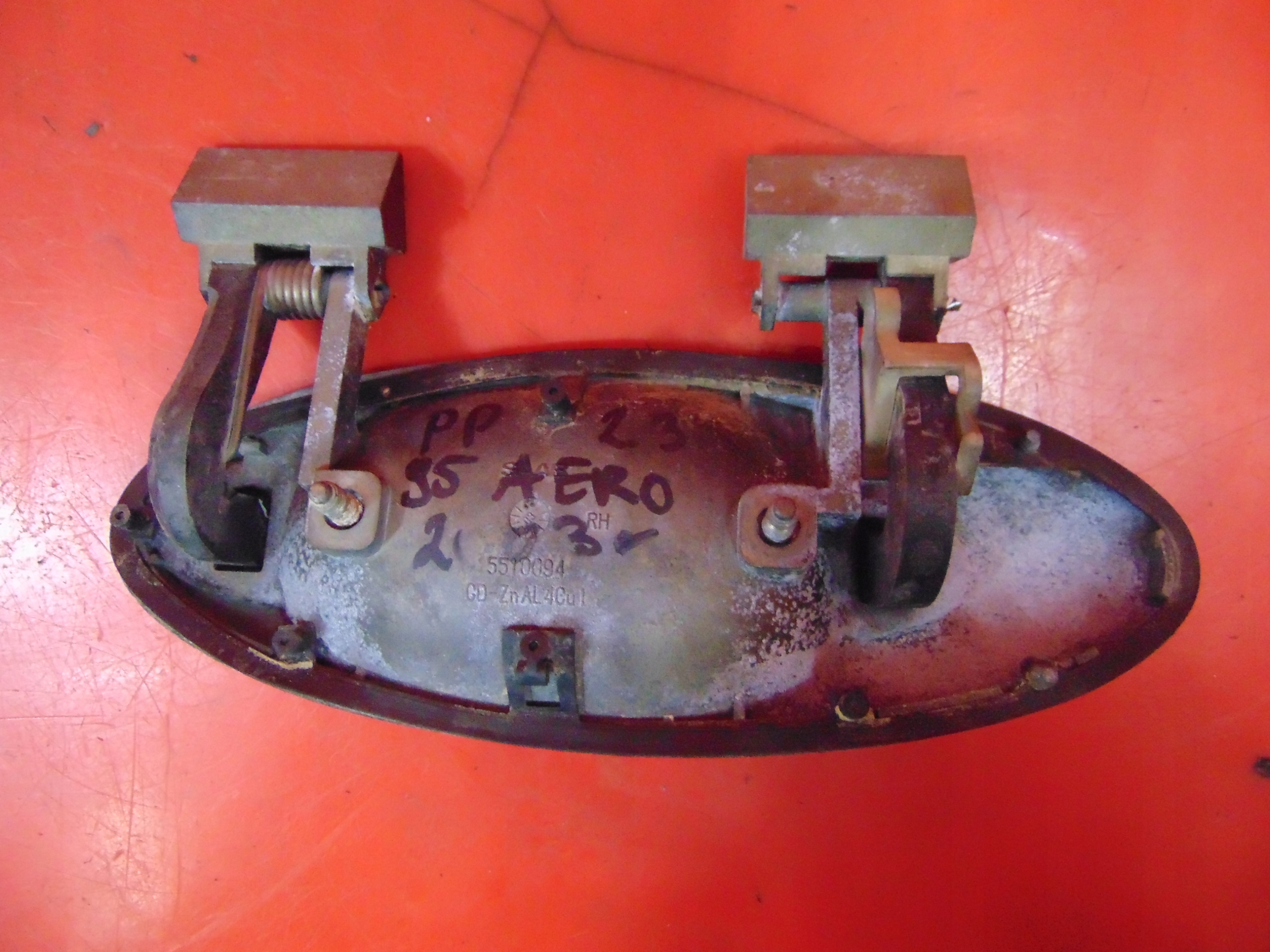 SAAB 95 9-5 handle exterior door right front