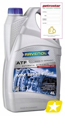 Ravenol MM SP III Fluid olej do skrzyni automatycznej 4L