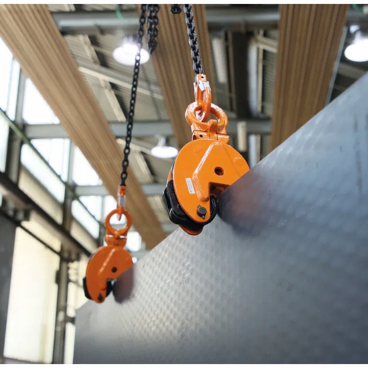 Uchwyt przegubowy do podnoszenia płyt stalowych 1,0t zasięg 0-20mm Robur Marka Beta Tools