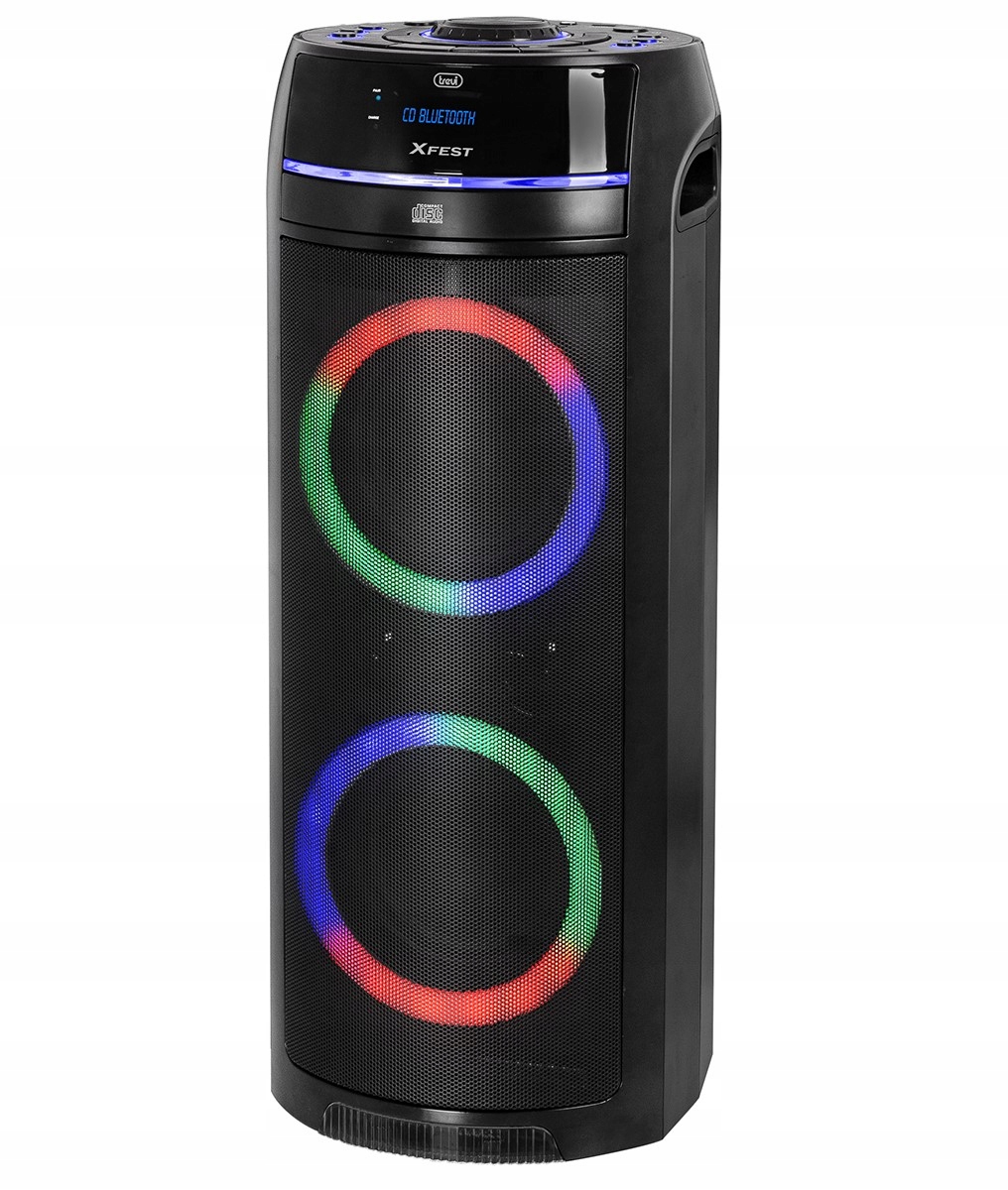 Párty systém Trevi Xf 900 CD, 90 W, Bt, Usb, reproduktor, osvětlení