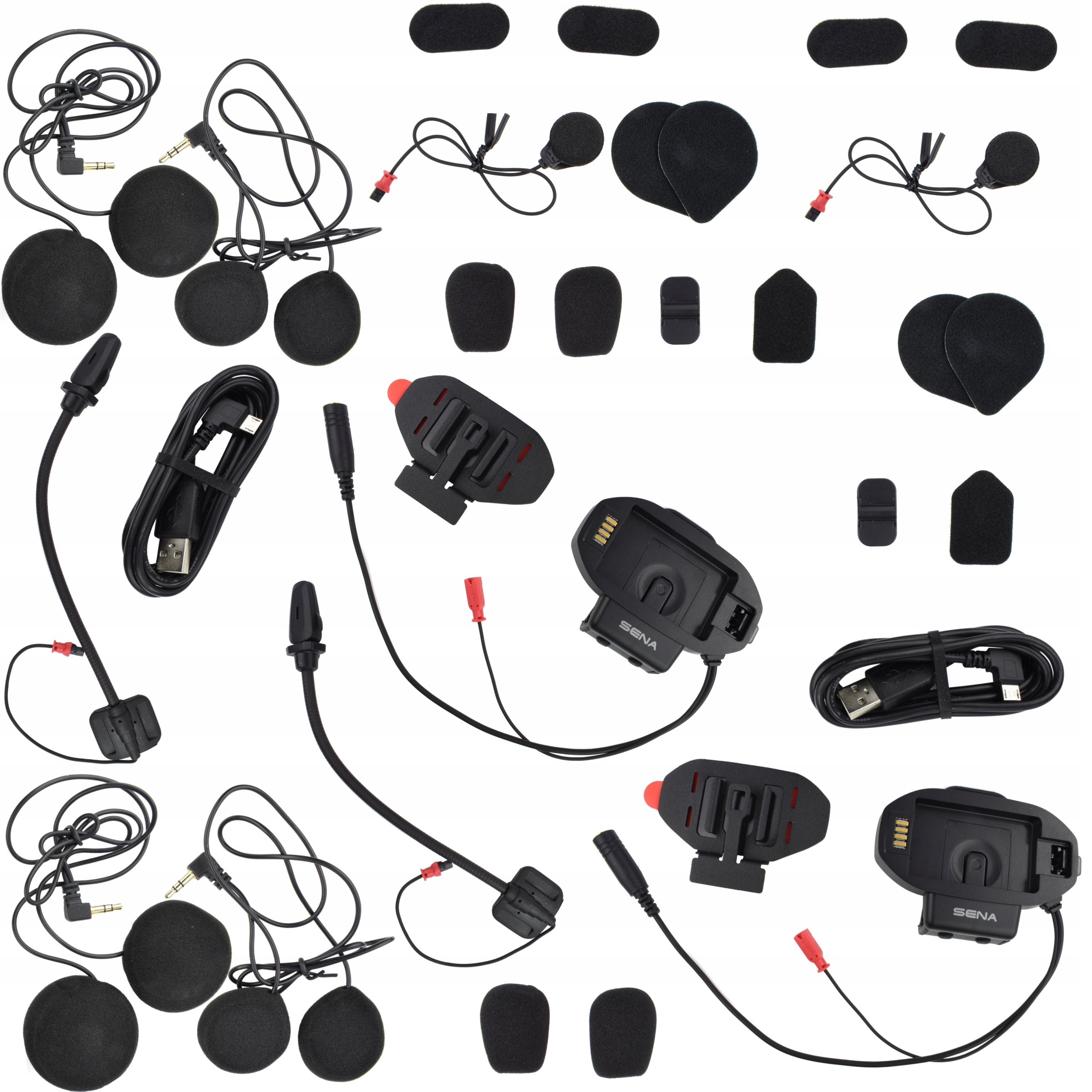 Sena Interkom Motocyklowy SF4 do 1200m - 2 Zestawy Typ połączenia Bluetooth