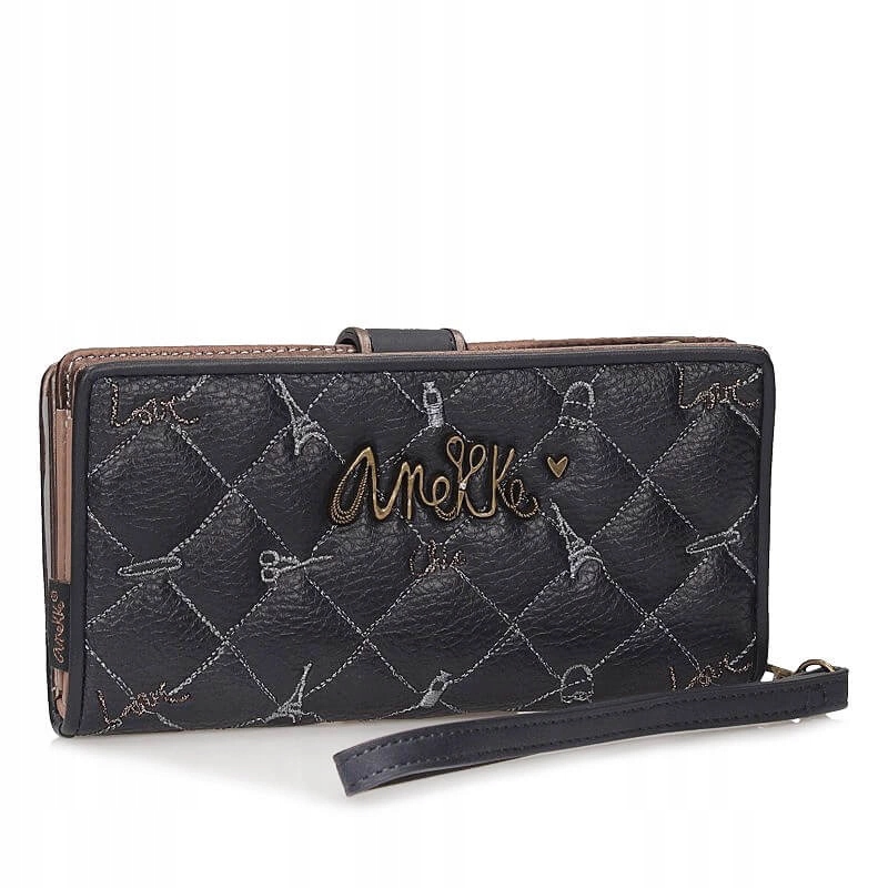 Stylová velká dámská peněženka Anekke 41859-901 Wallet Mademoiselle