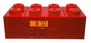 Lego LG11002 Stereo CD Boom Box Červené Rádio Unikát Jako Nové