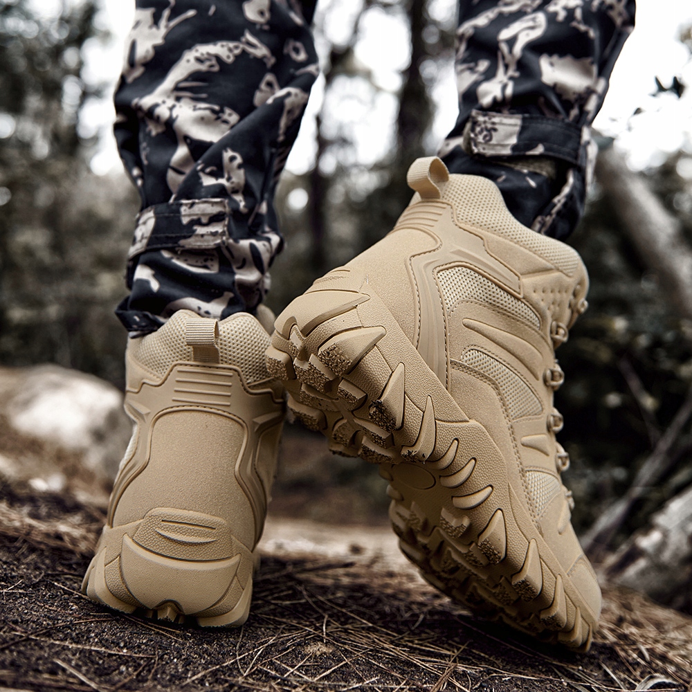 BUTY SKÓRZANE TAKTYCZNE WOJSKOWE WODOODPORNE TREKKINGOWE Ocieplenie brak informacji