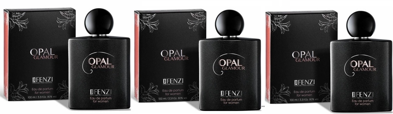 JFenzi Opal Glamour Woman 3x100ml eau da parfum Dárek