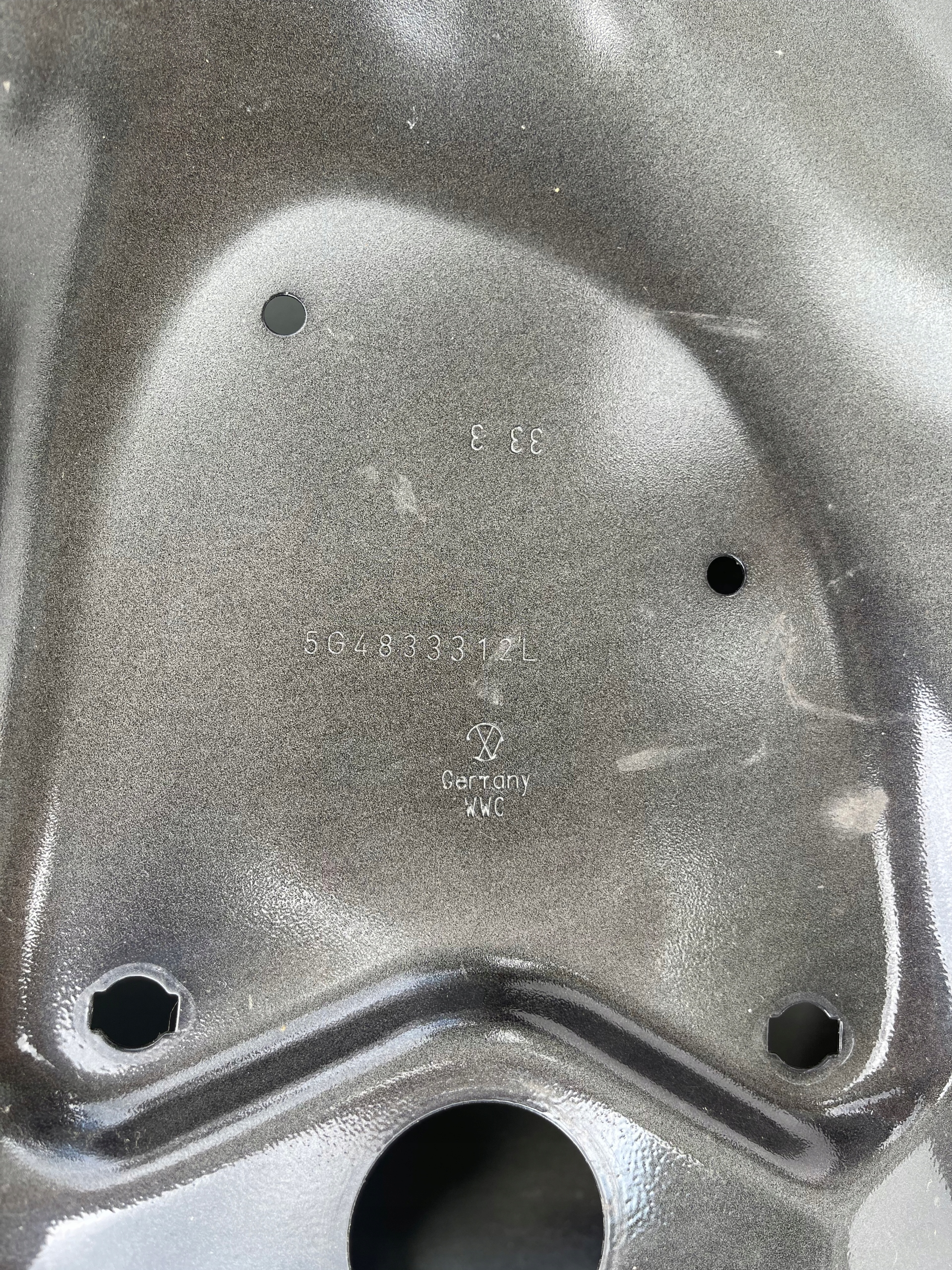 TÜR HECK HINTEN RECHTS VOLKSWAGEN GOLF VII 7 HB