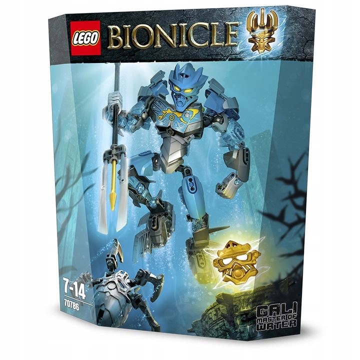 LEGO Bionicle Gali władczyni wody L-70786 + GRATIS Marka LEGO