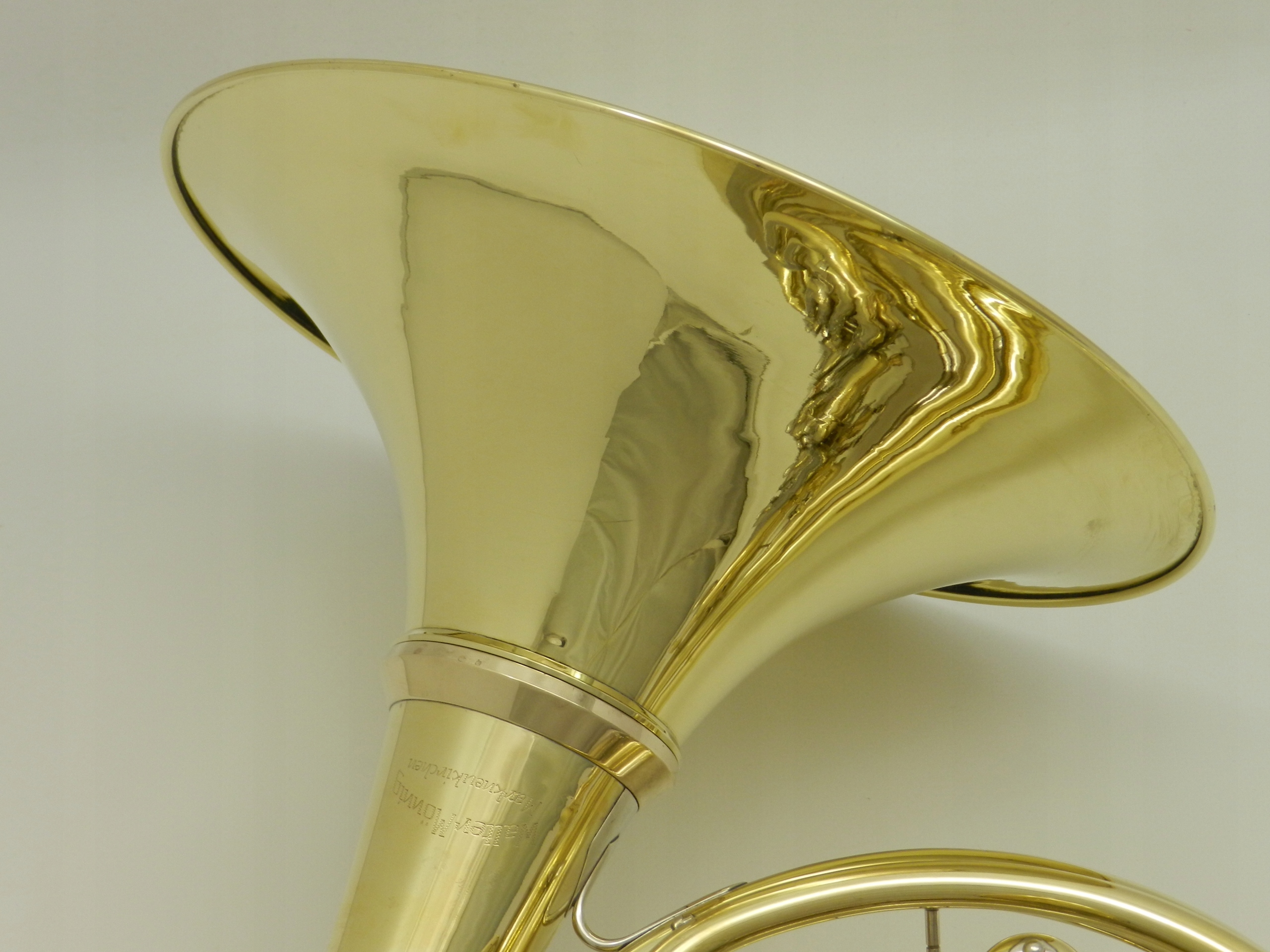 Waltornia Bb/F Walter Mönning Markneukirchen DR23-154 Marka inna