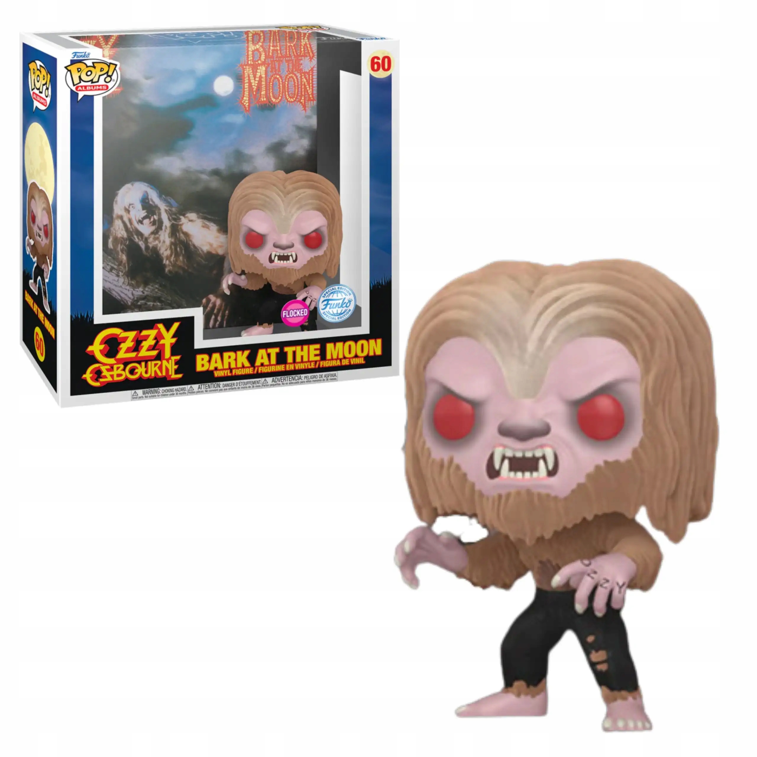Funko Pop! Alba: Ozzy Osbourne Back at the Moon (Flocked) #60