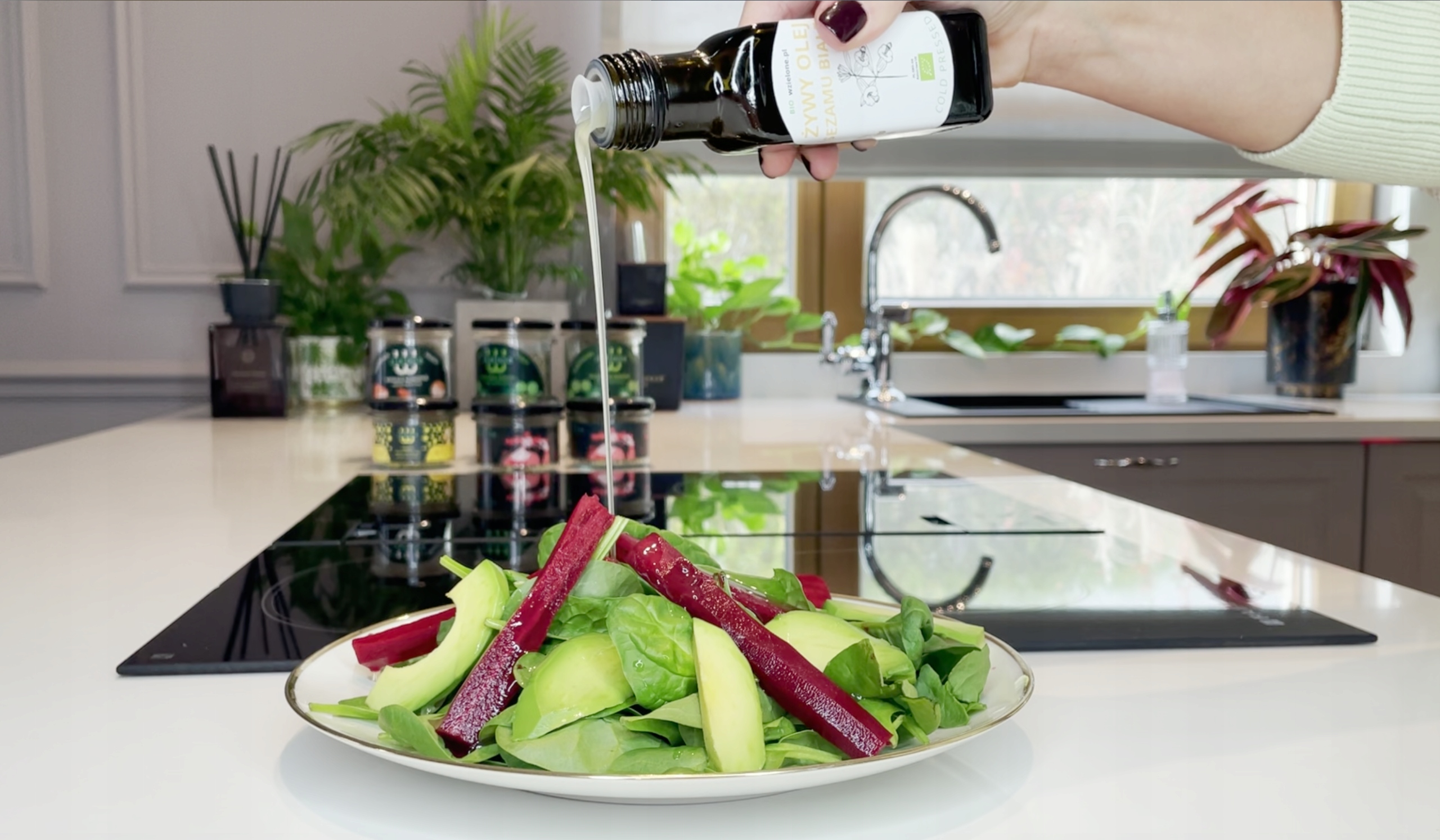 OLEJ Z SEZAMU BIAŁEGO BIO ŻYWY 250ML Marka inny