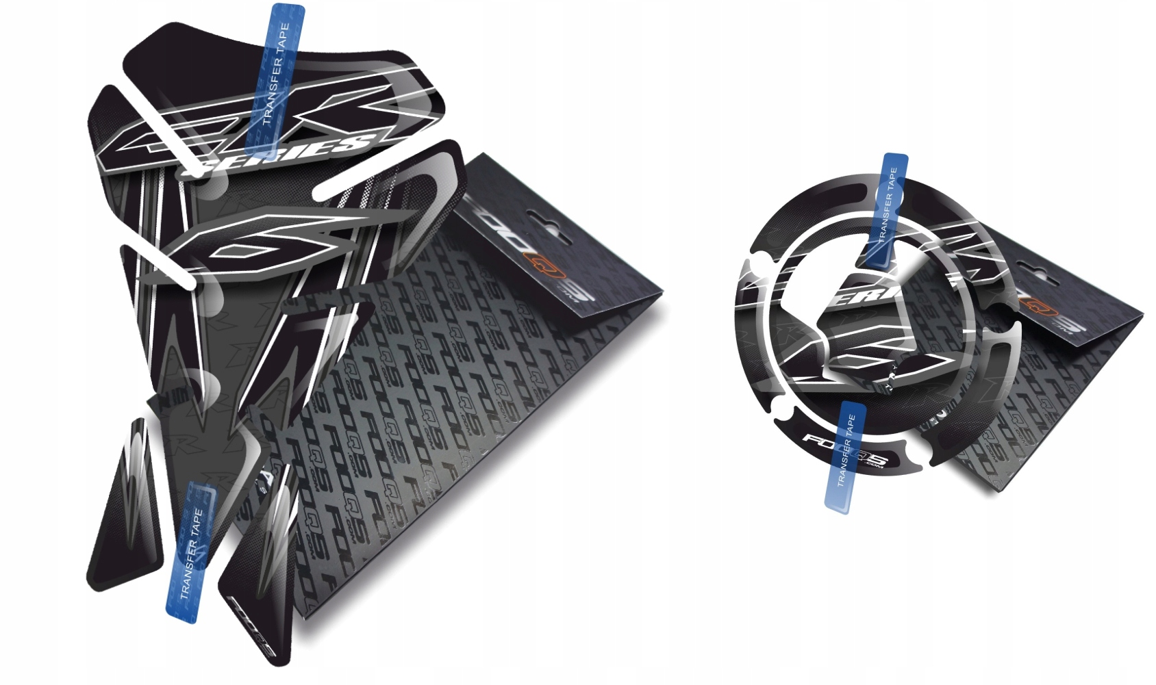 Tank-pad Cap-pad V1 od firmy Fooqs pro Kawasaki ER-6 Černý