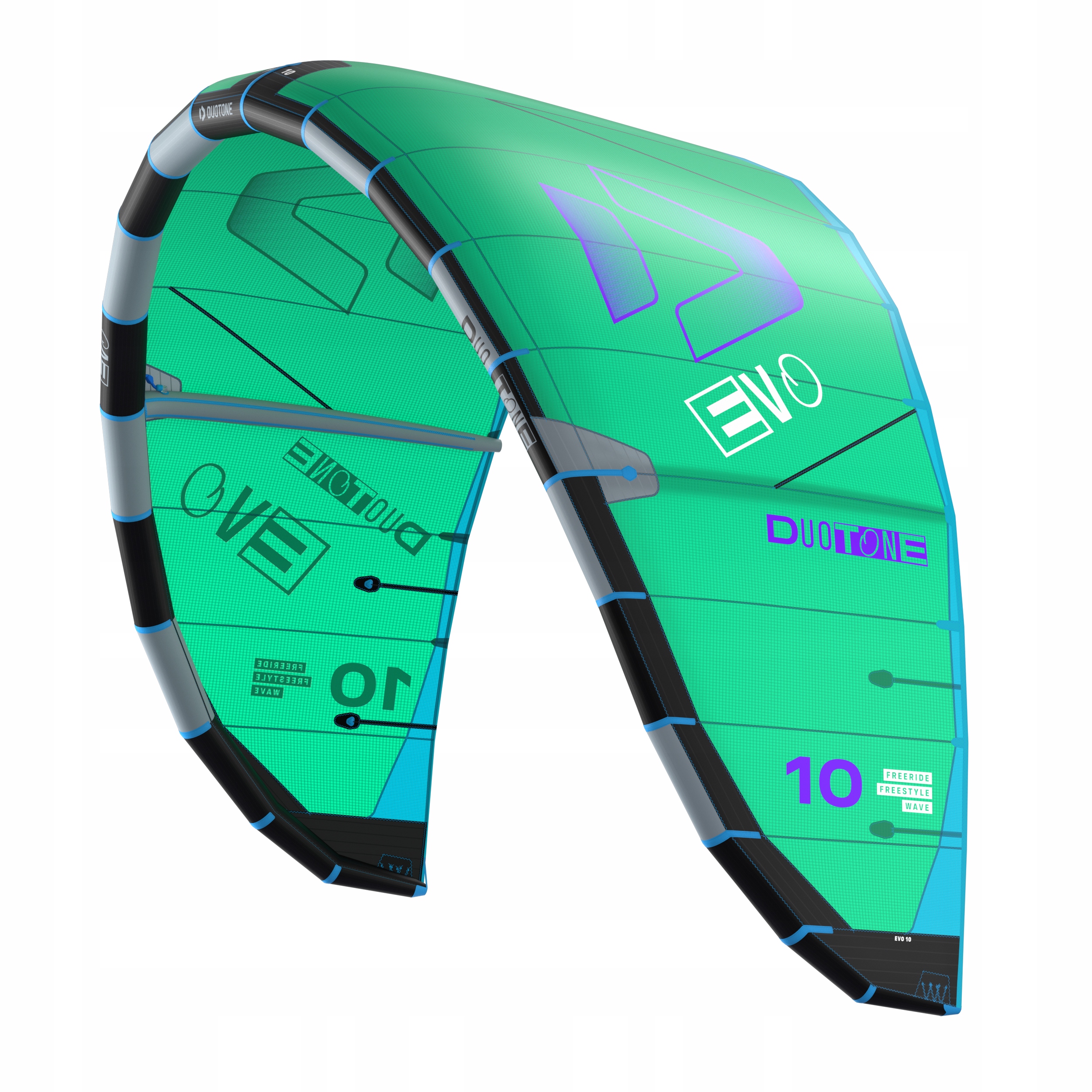 Létající drak Duotone 2026 Evo C16 Green 8 m2