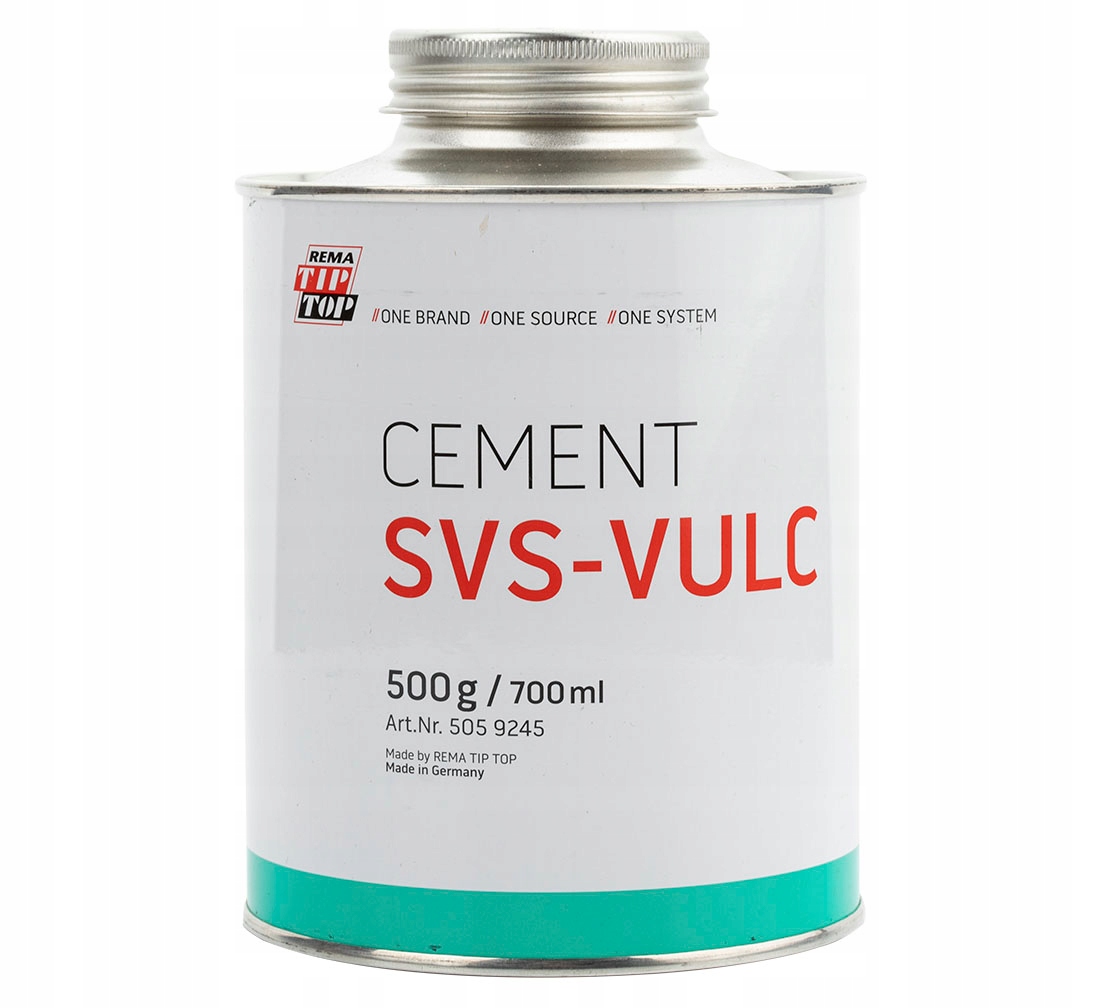 Klej do łatek opon dętek Tip-Top Svs-vulc 500g 700ml niemiecki płyn