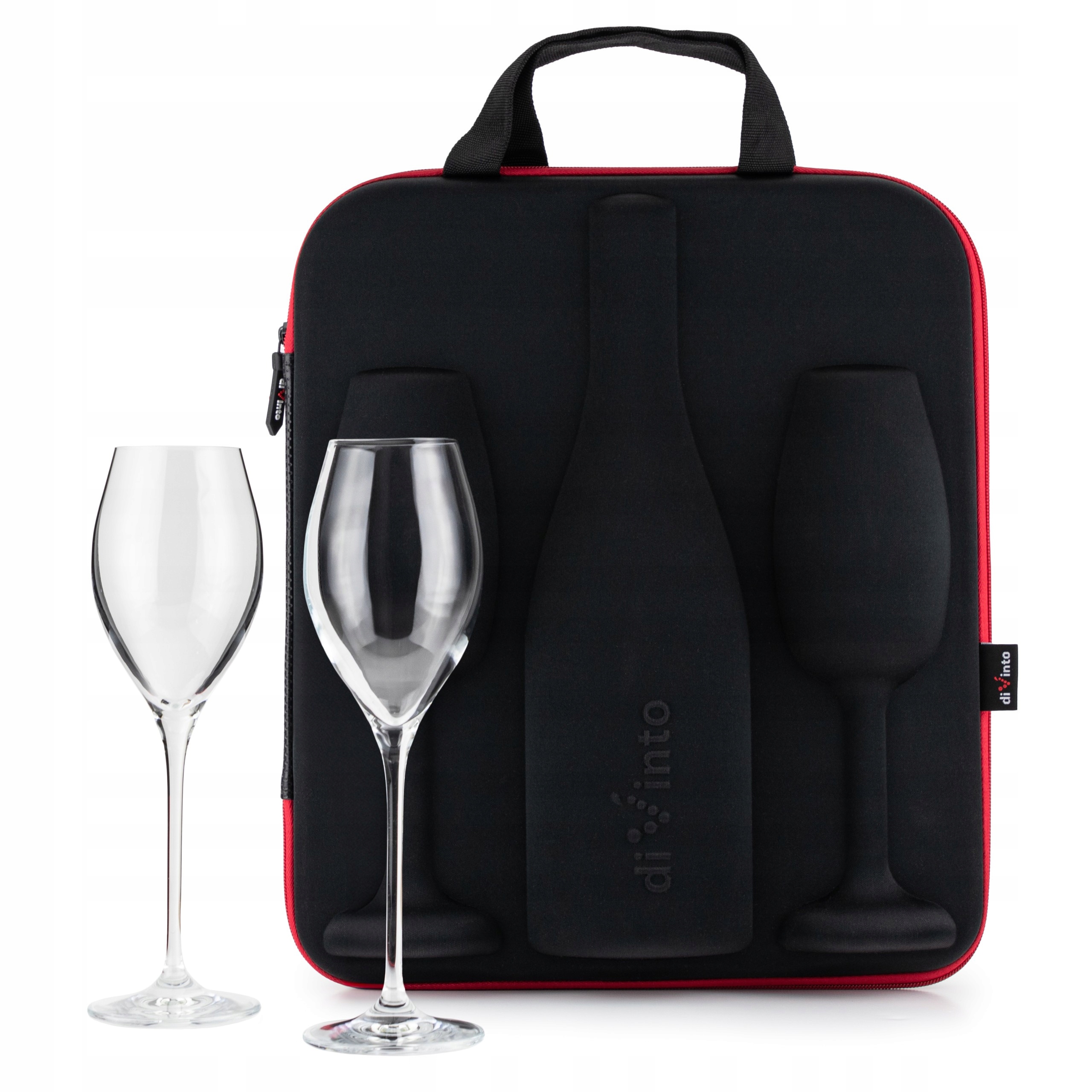 (hs) Pouzdro na prosecco a šampaňské s skleničkami diVinto Harmony Originál