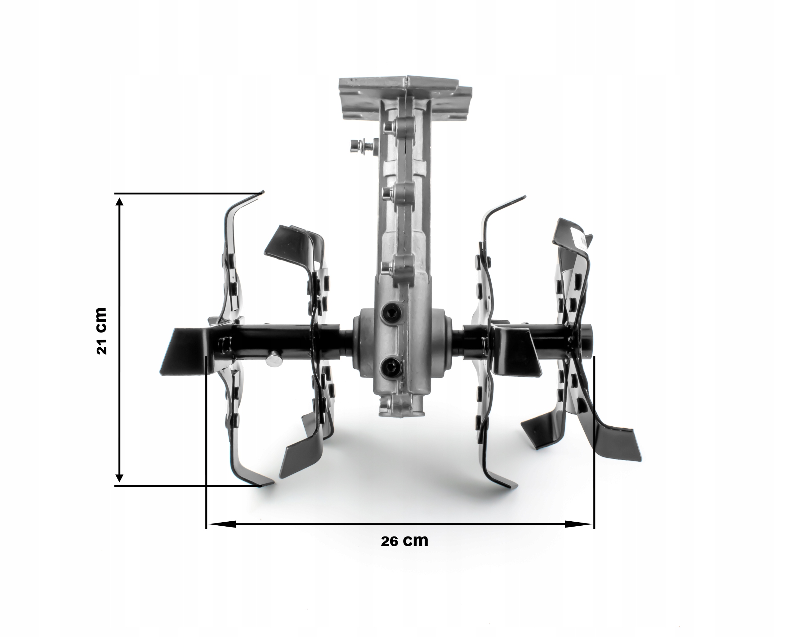 Kultivátor Nástavec Pro Benzínovou Kosu Kultivátor 28X7 Ostré Zahnuté