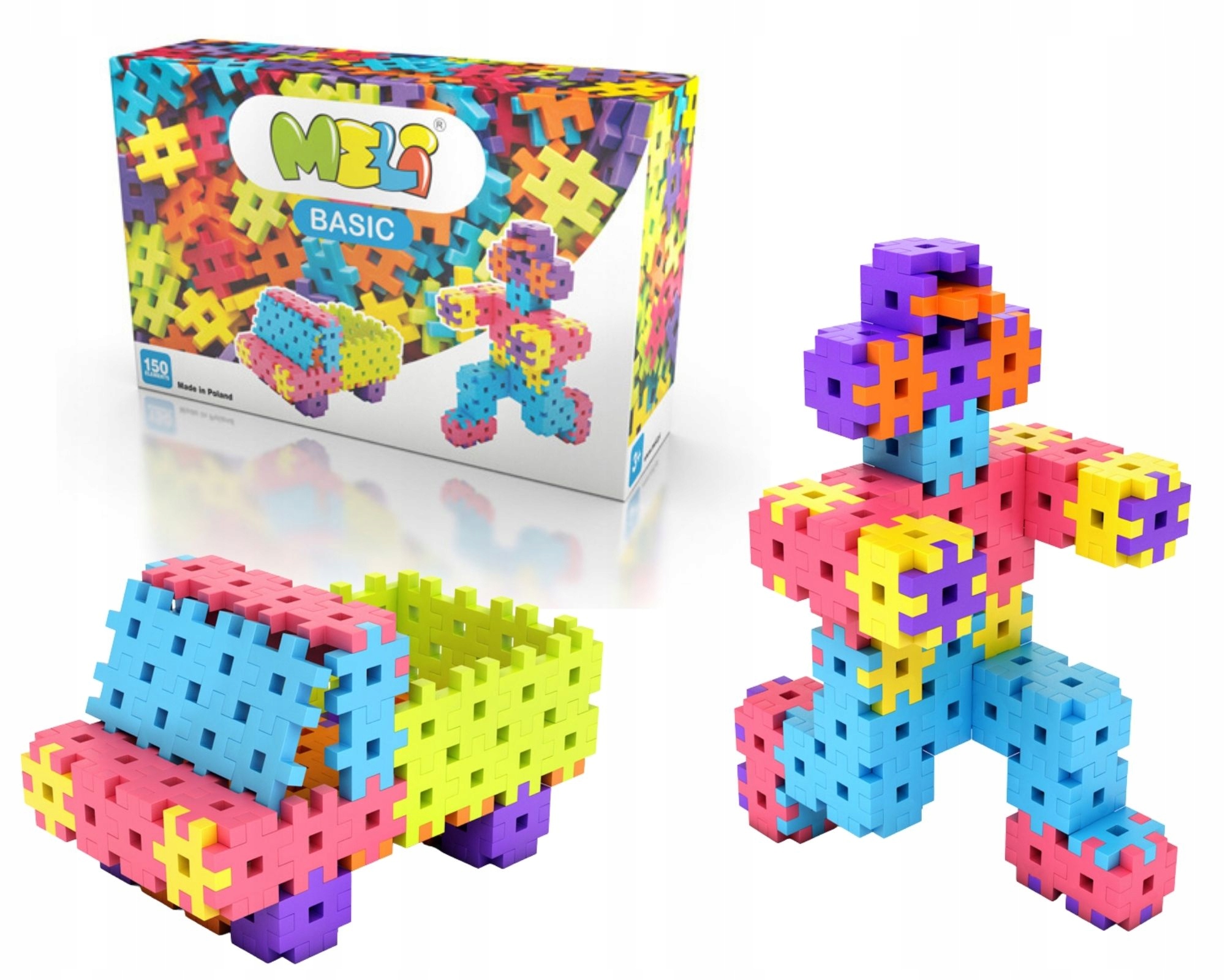 

Meli Basic 150 El Klocki Konstrukcyjne Mini Wafle
