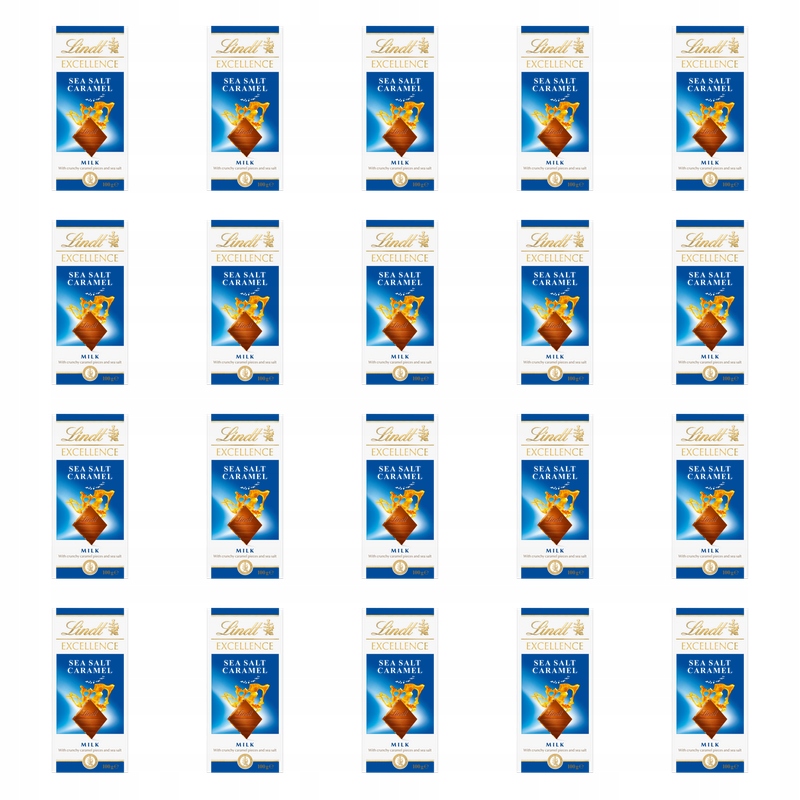 Lindt Excellence Milk Caramel Salt 100 g X20