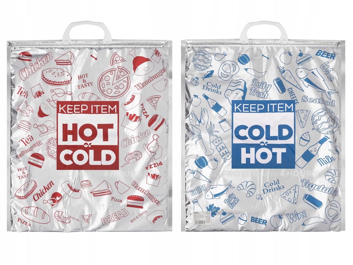 Torba termiczna Ravi hot and cold wielokolorowy 13 l