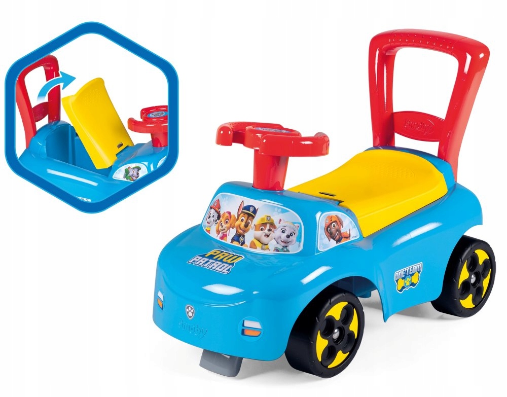 

Smoby Jeździk Psi Patrol Odpychacz Paw Patrol Auto