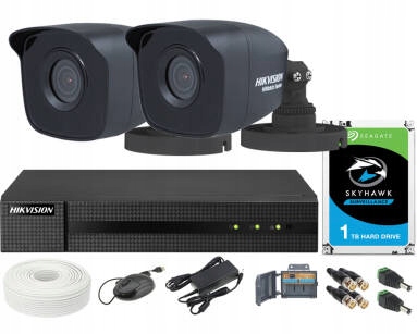 Sada pro monitorování Hikvision Sada 2x Black