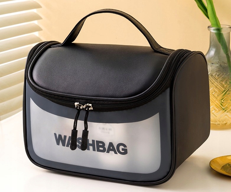 Wodoodporna Kosmetyczka duża przezroczysta pojemna Płeć kobieta