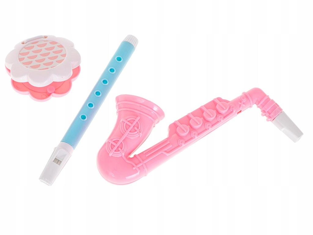 INSTRUMENTY DLA DZIECI DUŻY ZESTAW MUZYCZNY 8 elem Rodzaj zestaw instrumentów