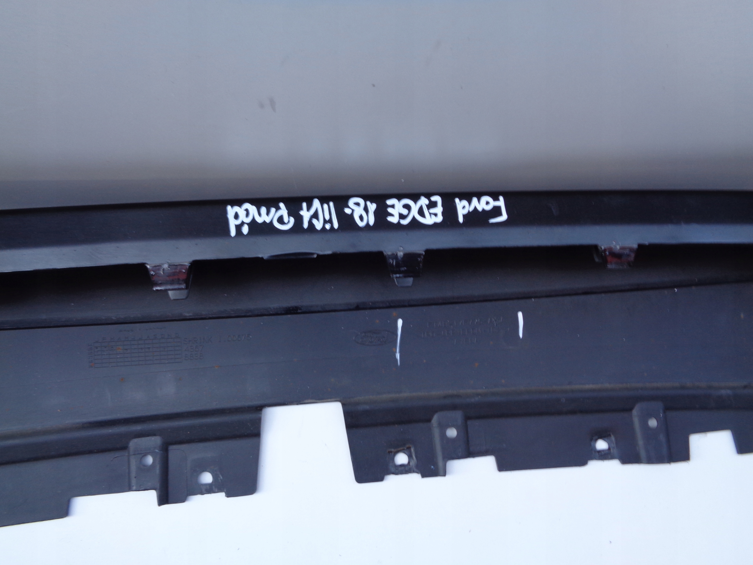 accessories of a bumper front spoiler FORD EDGE 18- LIFT