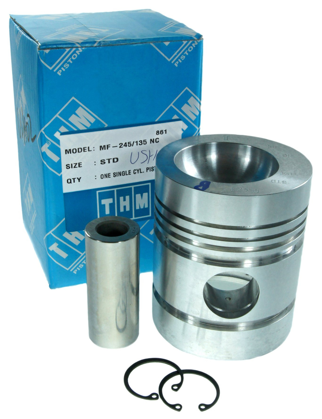 USH02 - ПОРШЕНЬ PERKINS 5R URSUS MF-3 БЕЗ КОНУСА MQ: 59 45,5