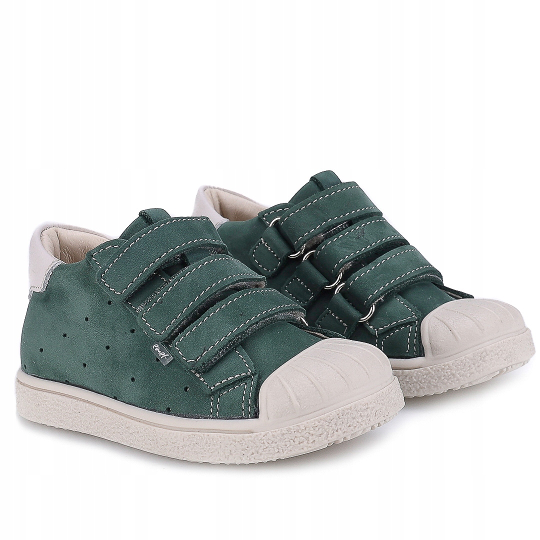 Emel E2805A-3 Berlin zielone trampki ze skóry naturalnej r.29