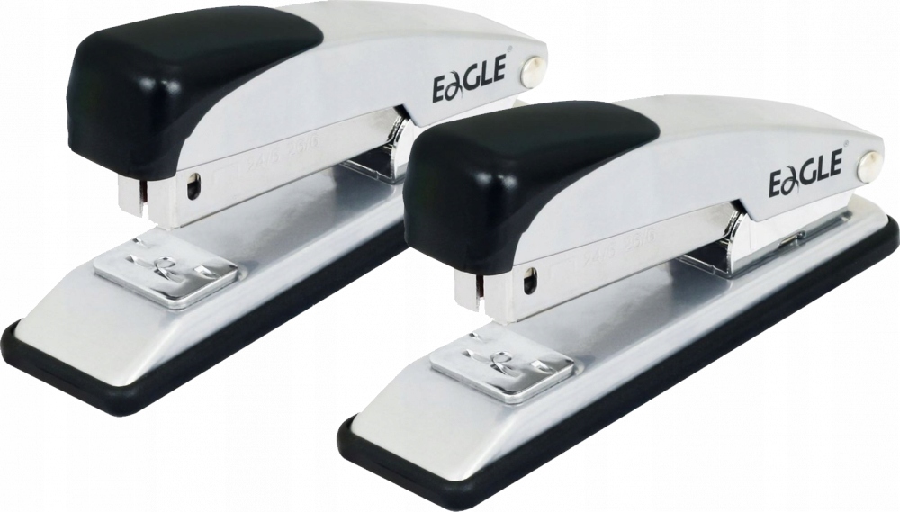 

Zszywacz Eagle 205 do 20 kartek czarny x2