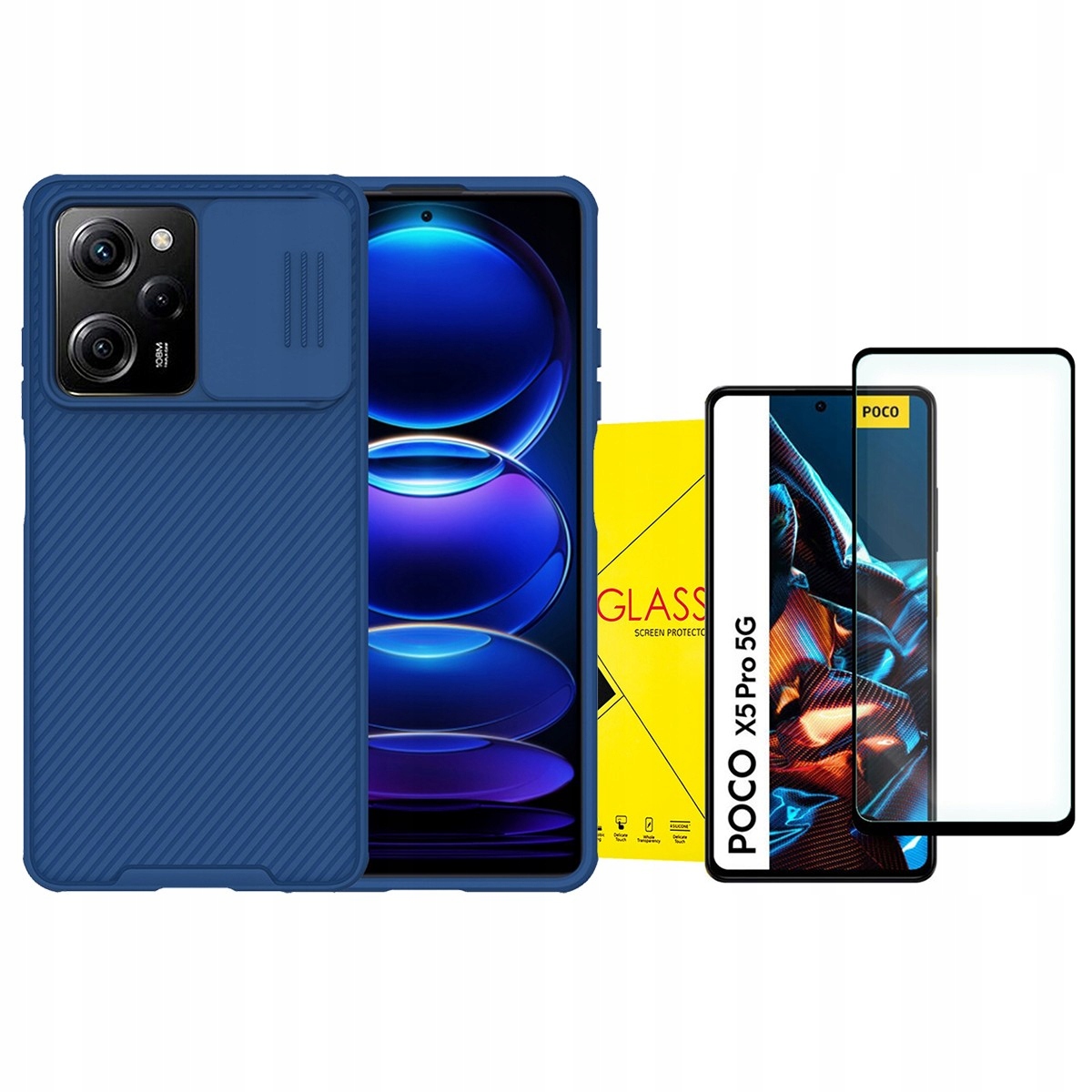 

Nillkin etui do Xiaomi Poco X5 Pro 5G case szkło