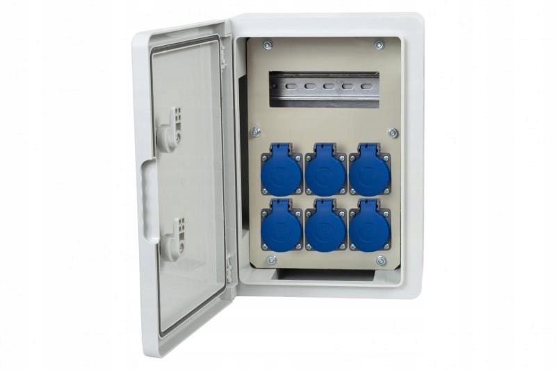 Stavební rozvaděč RB-250 8M 6x230V IP65