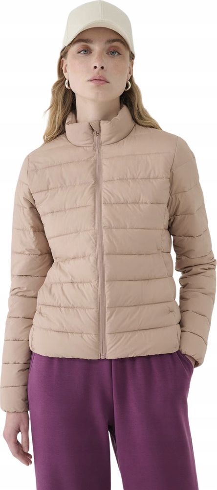 Dámská Péřová Bunda 4F F533 Béžová 4F WSS25TDJAF533 83S vel. XL