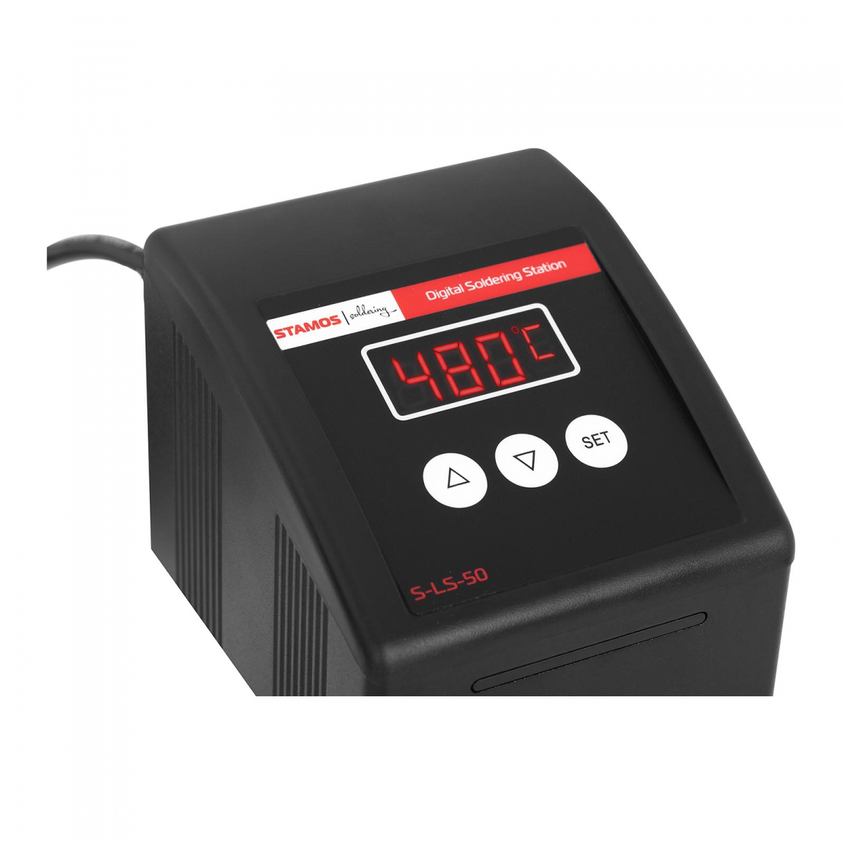 STAMOS S-LS-47 CYFROWA STACJA LUTOWNICZA 80W LED - Idealna Model EX10021075