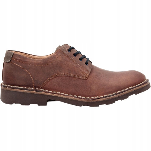 

Buty Wojas Półbuty męskie skóra brązowe r. 42