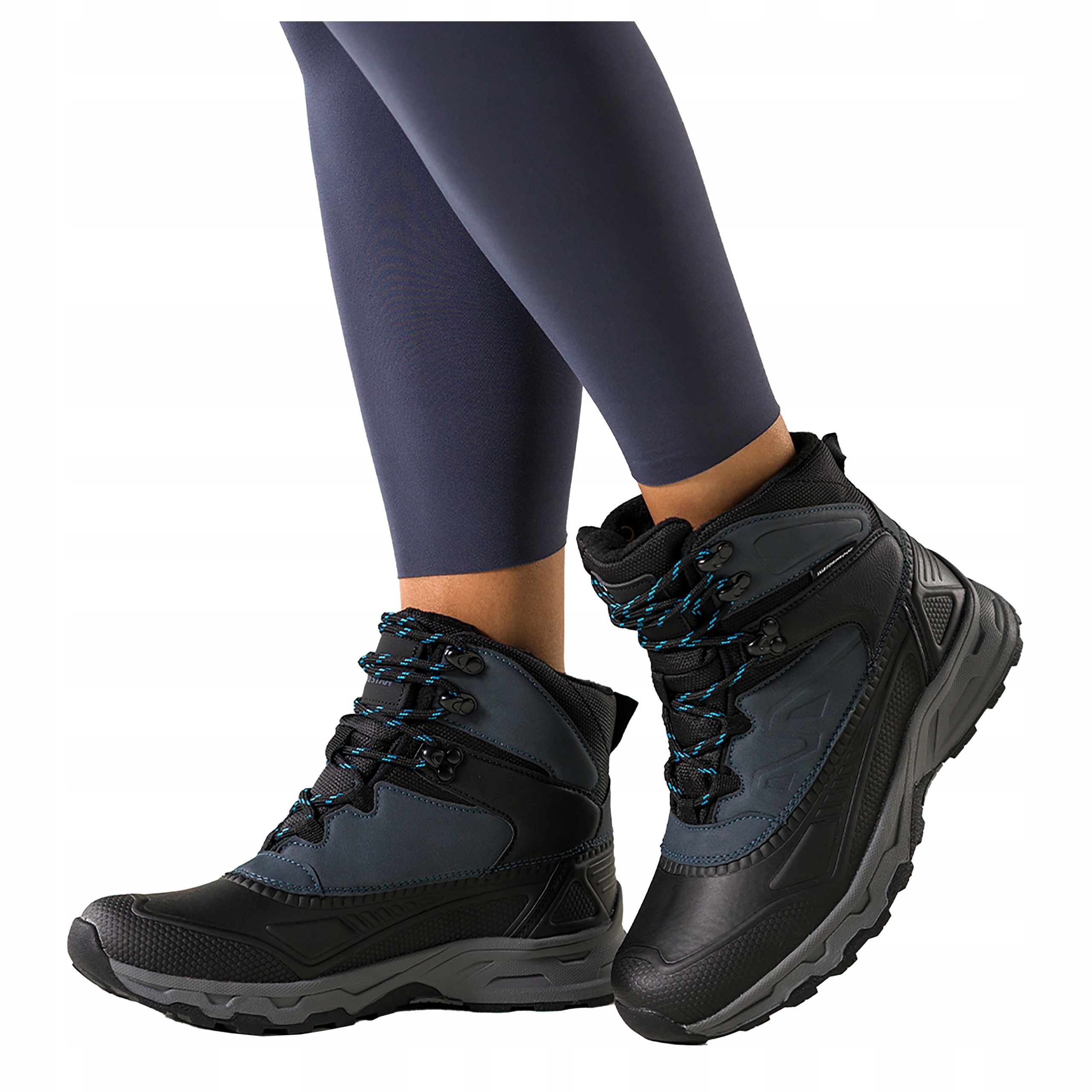 Trekové Boty Černé Dámské Sportovní Pohodlné Běžící Podešev vel. 41