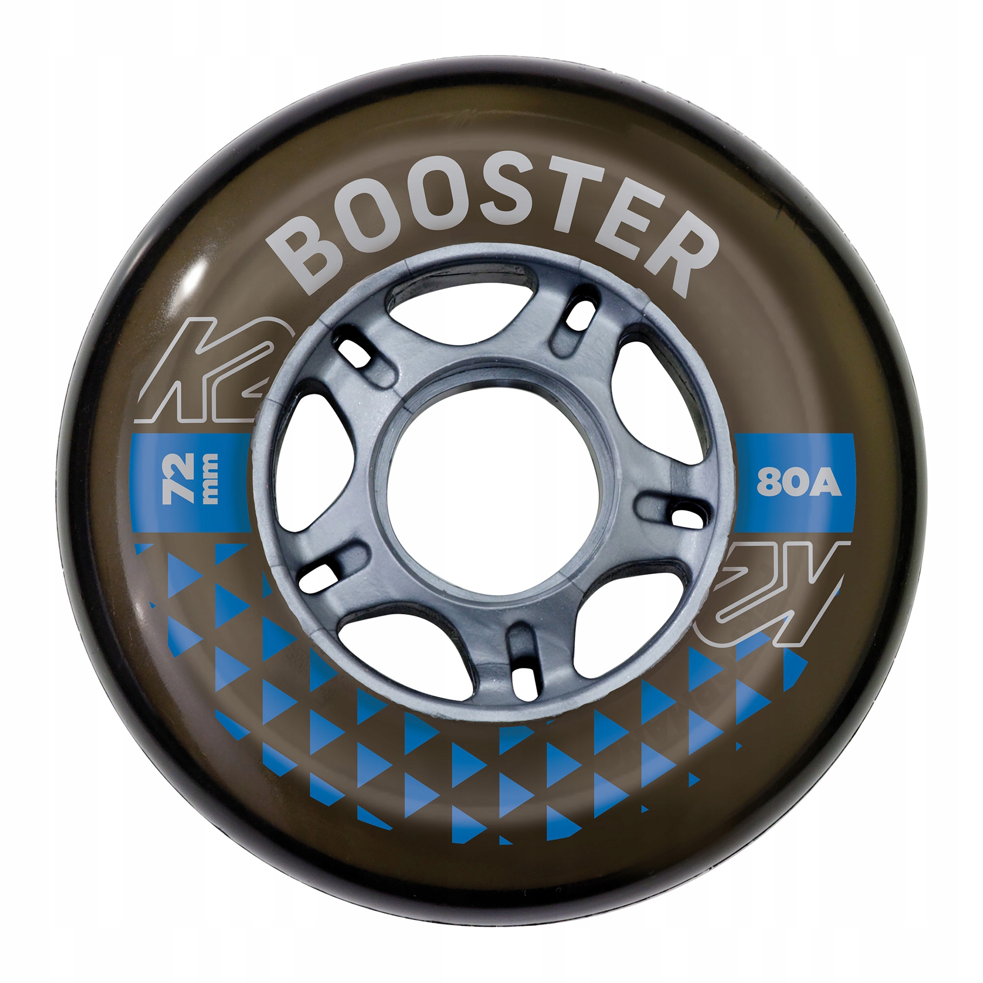 Kolečka na brusle K2 Booster W/ Ilq 5 72 mm/82A 8 ks černá