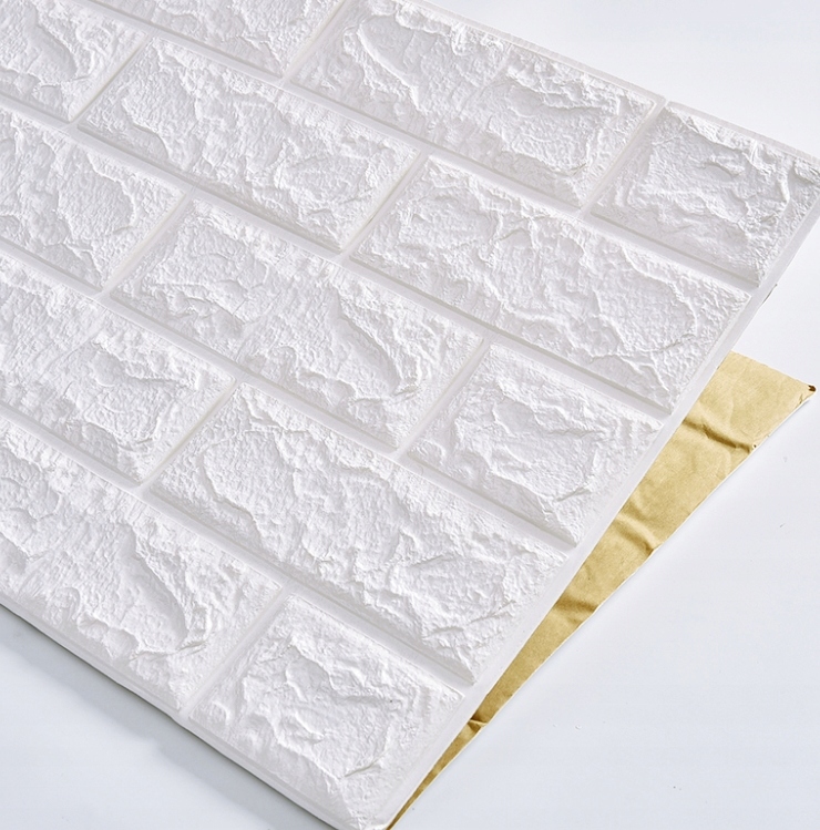 

Panele Biała Cegła Imitacja naklejki 3D C15