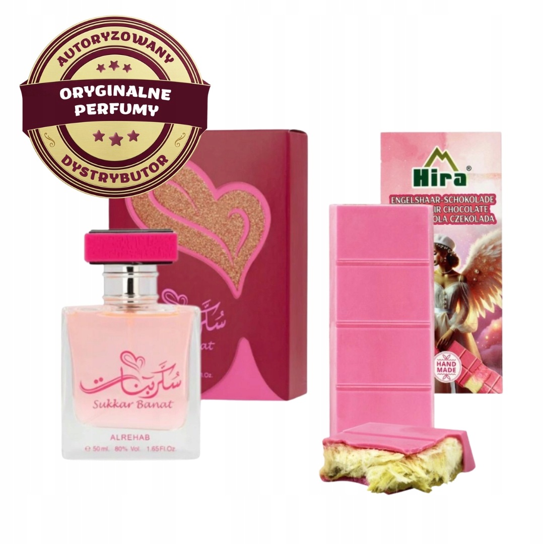 Perfumy Sukkar Banat Słodkie Owocowe Kwiatowe Al Rehab Edp Arabskie
