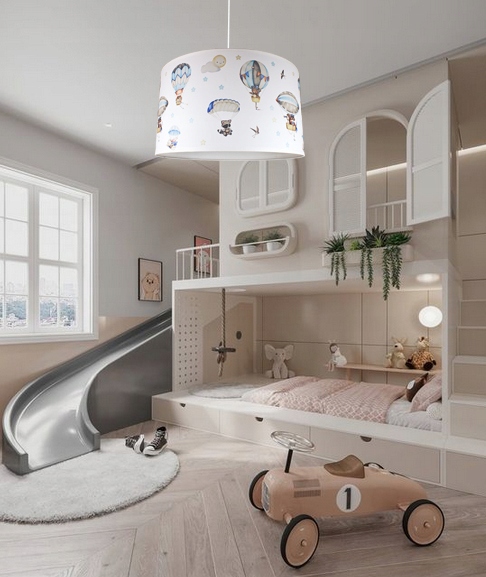 Kinkiet ścienny lampa ścienna BALONY kinkiety lampa ścienny abażur biały Marka inna