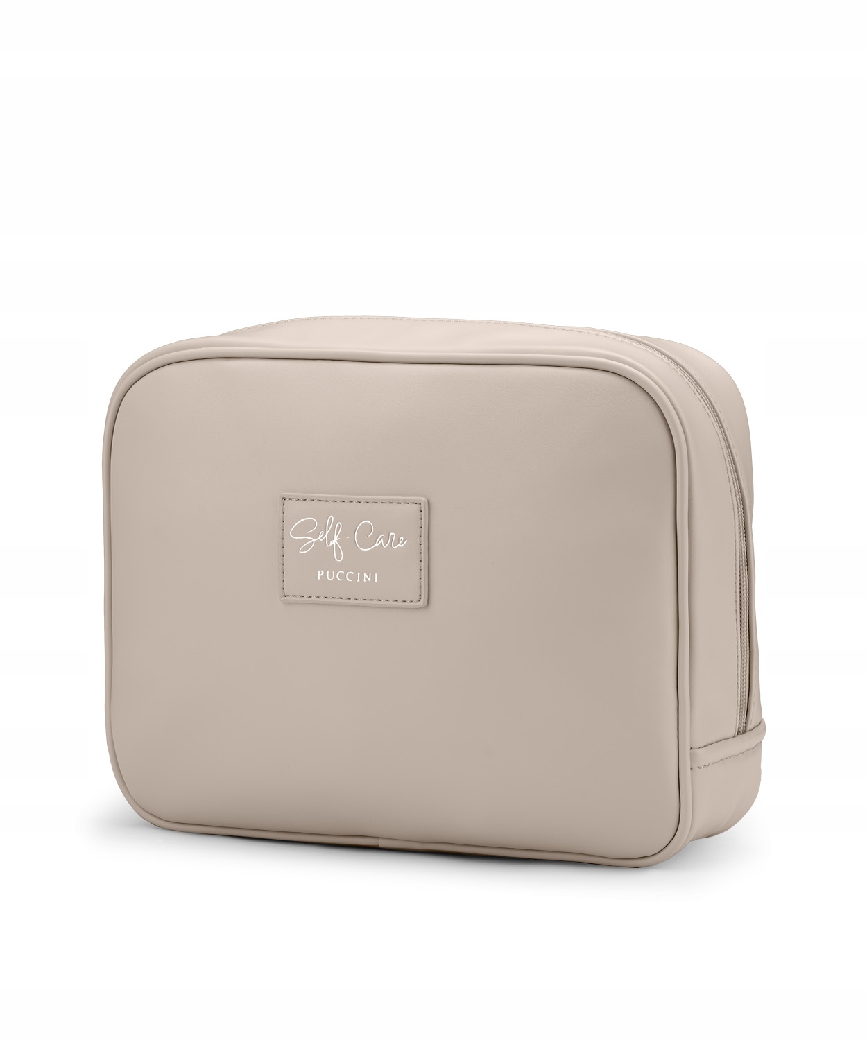 Kosmetyczka Damska Podróżna Duża Puccini Beżowa QML008-2A