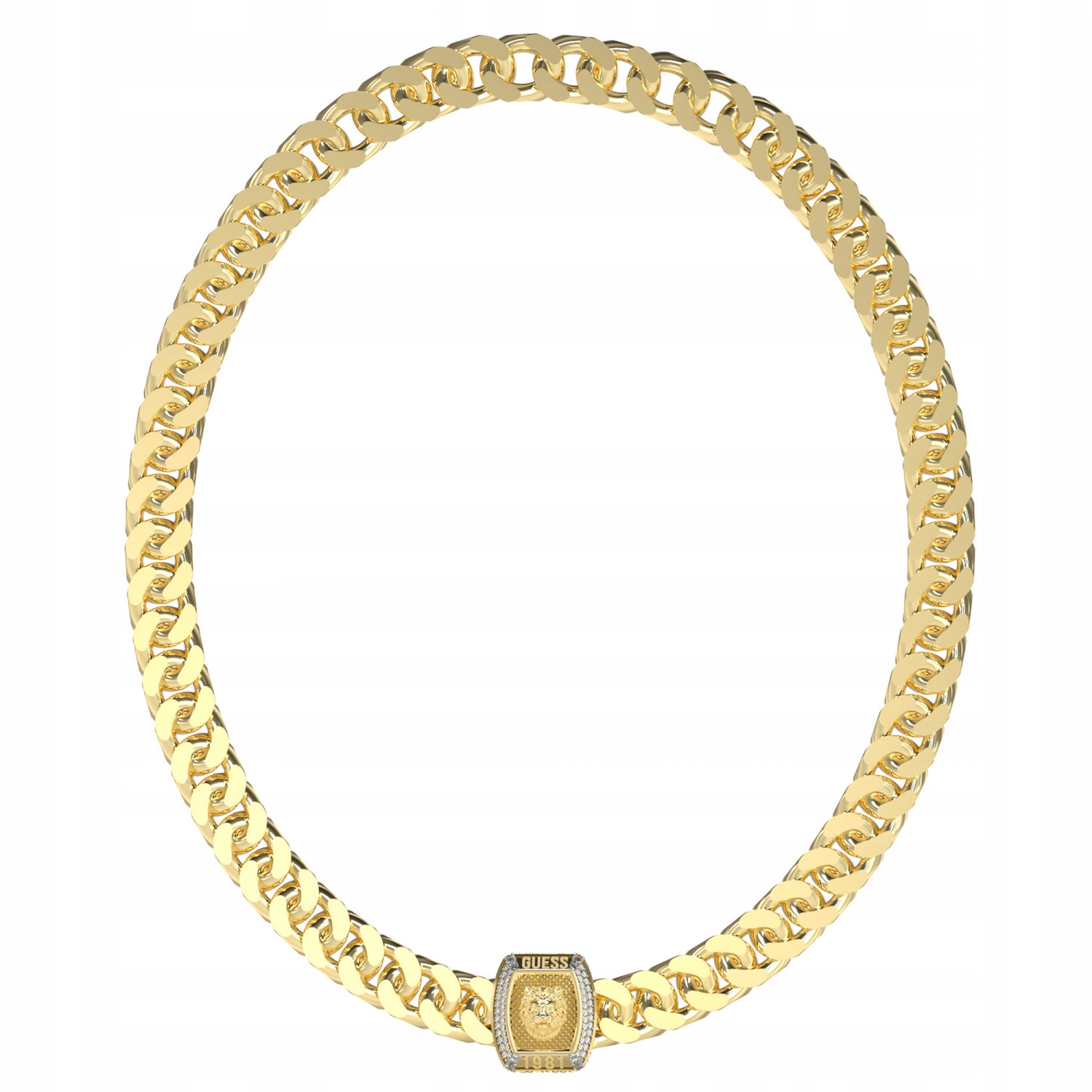 Pánský náhrdelník Guess Ocel 316L 53 cm