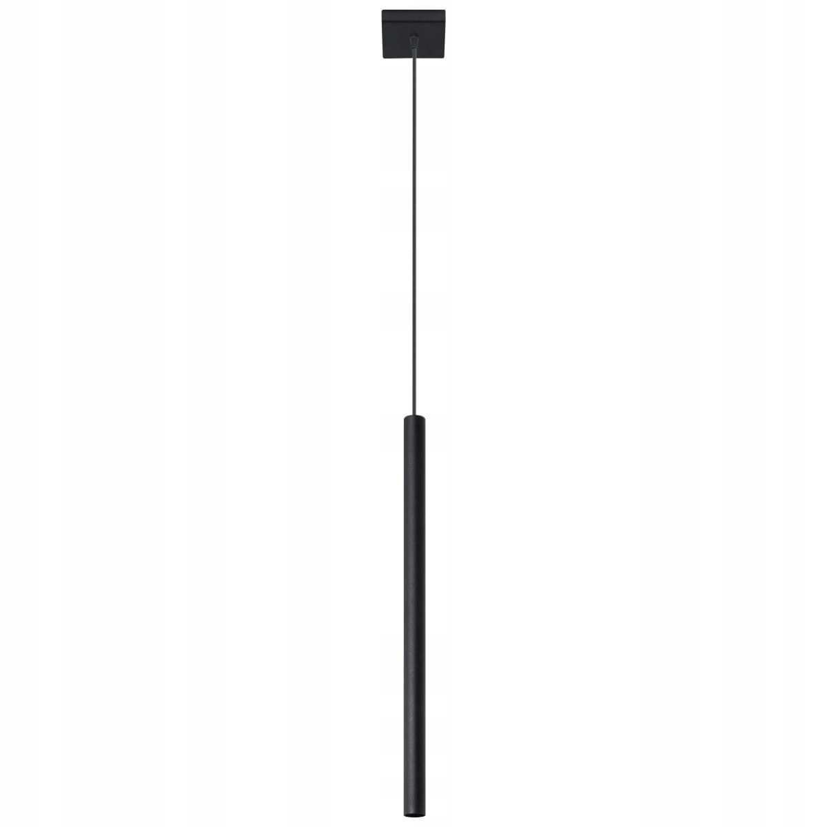 Lampa wisząca Pastelo 1 czarna SL.0469 Sollux Lighting