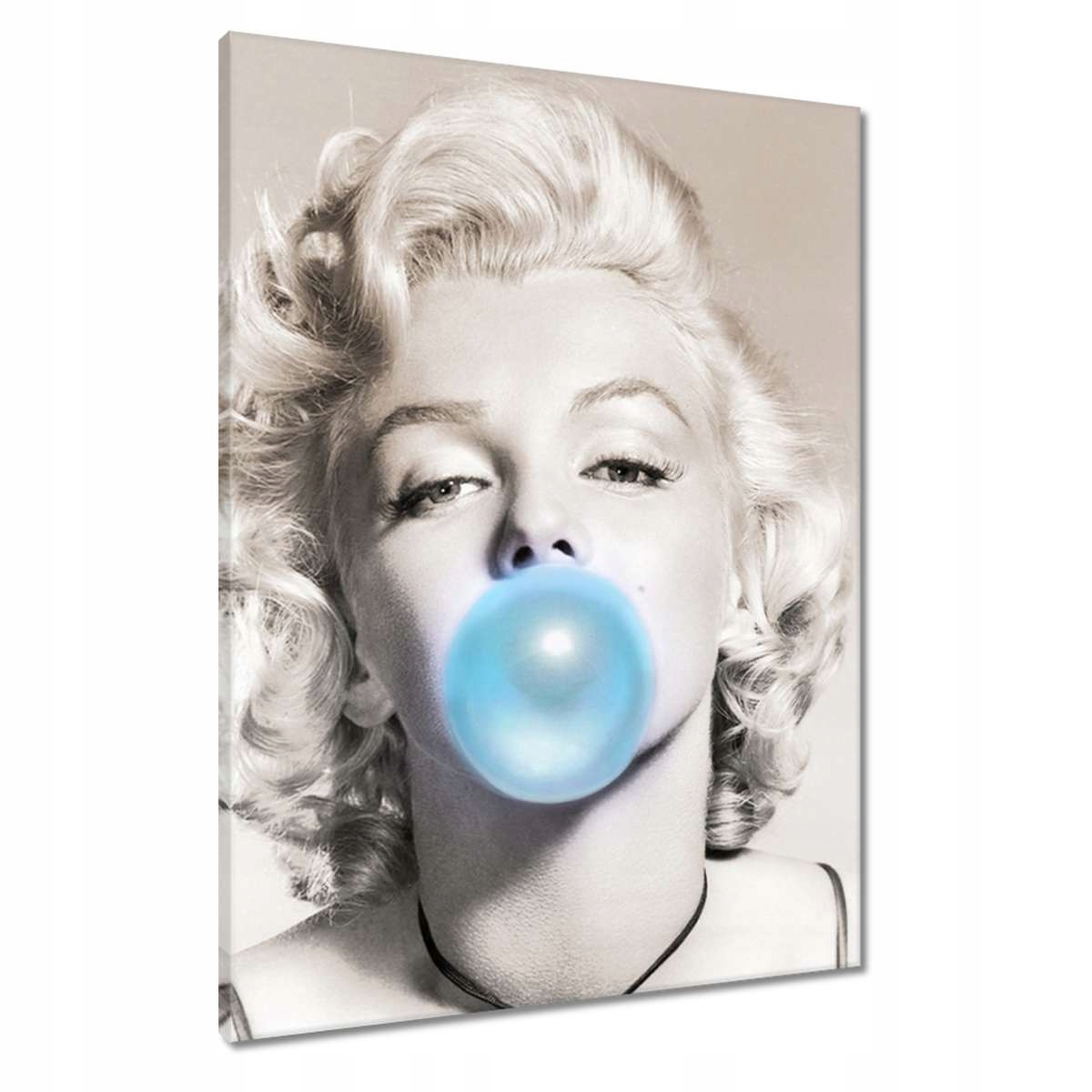 Obrazy 60x80 Marilyn Monroe s gumou