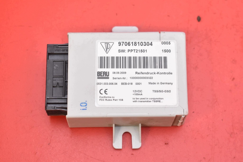 Centralina modulo pressione pneumatici, gomme TPMS 97061810304 PORSCHE PANAMERA 970 09-13