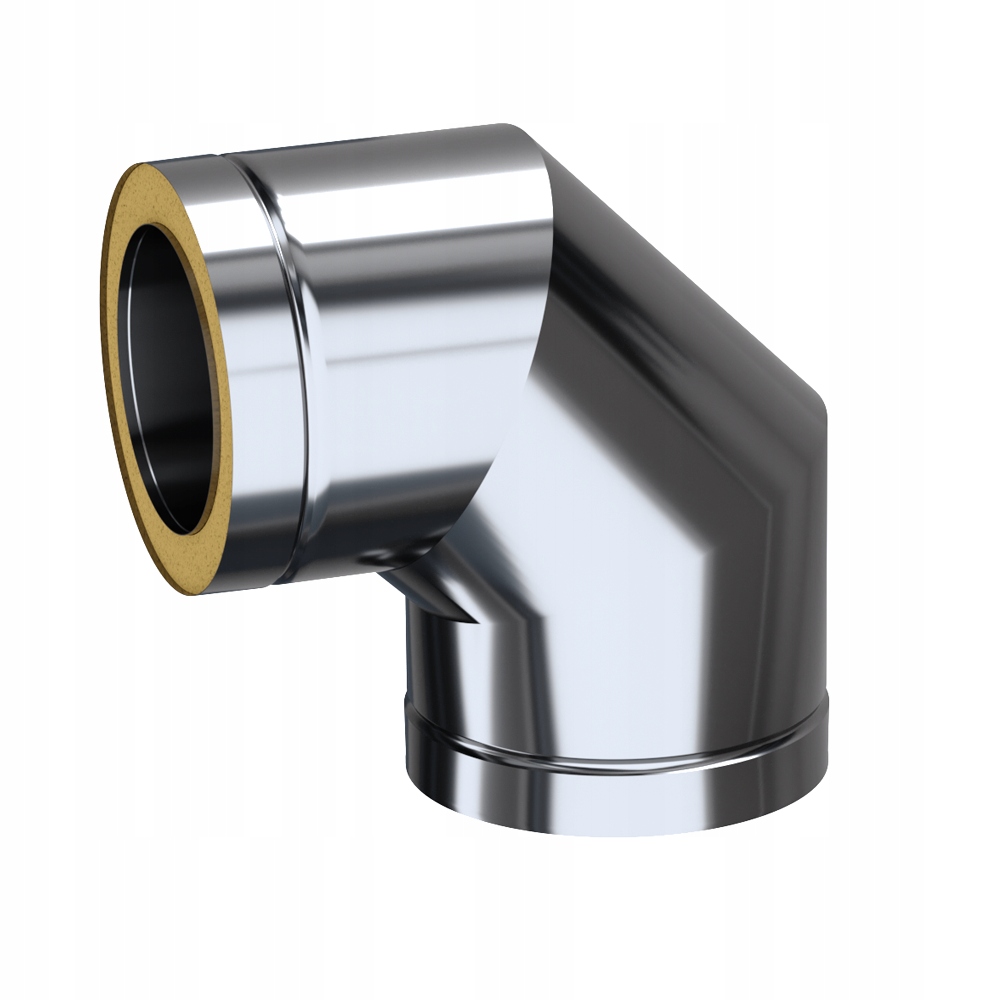 Koleno fi 200 90 stupňov pre dvojstenné komíny