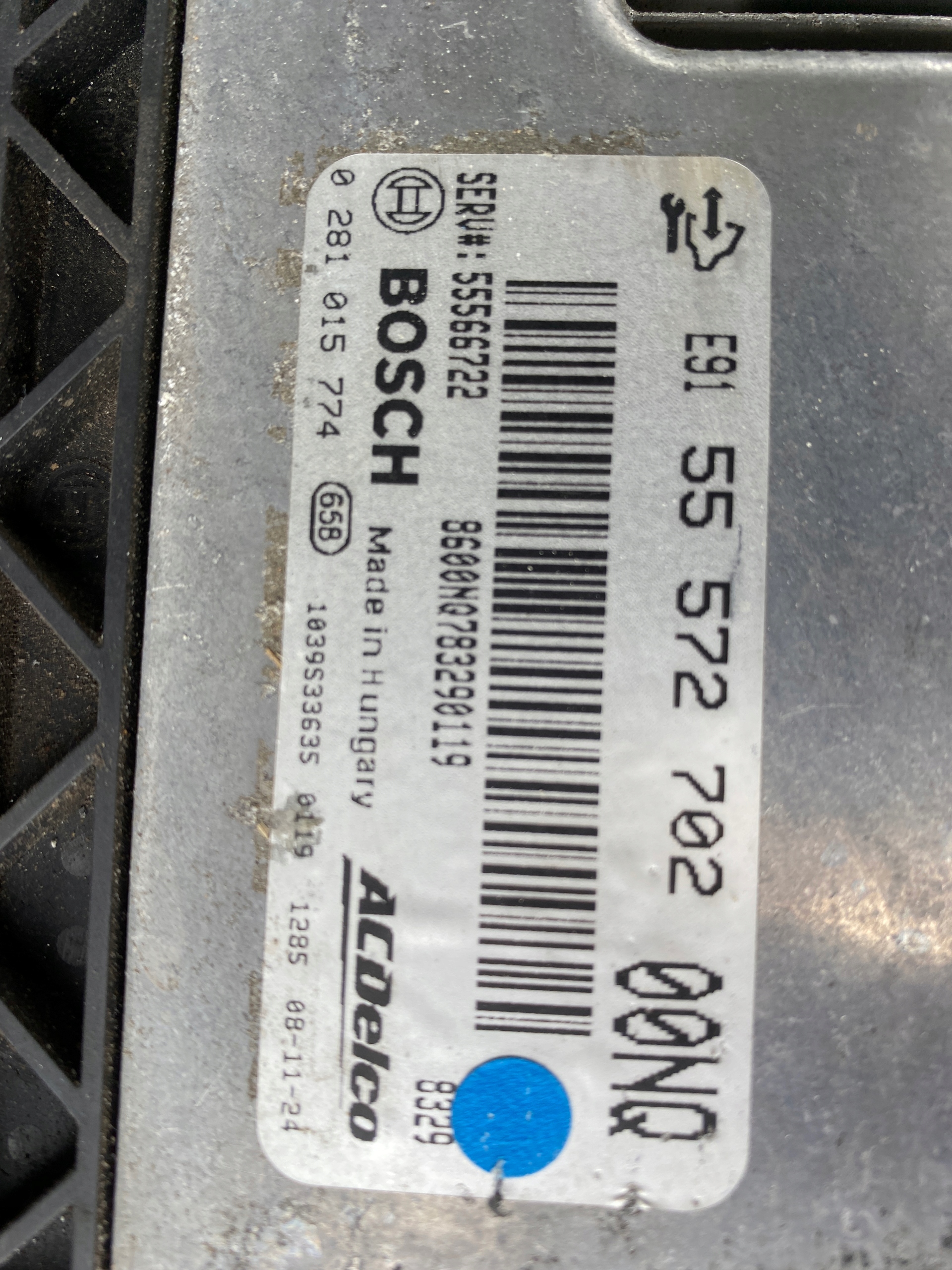 computer Centralina Motore Opel Insignia A 08-15 2.0 CDTI OE 55572702