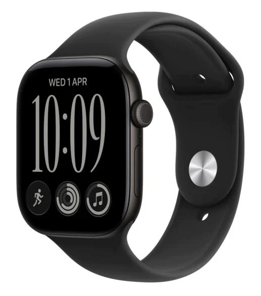 Smartwatch Apple Watch Series 12 Gps 42mm aluminium czarny pasek sportowy