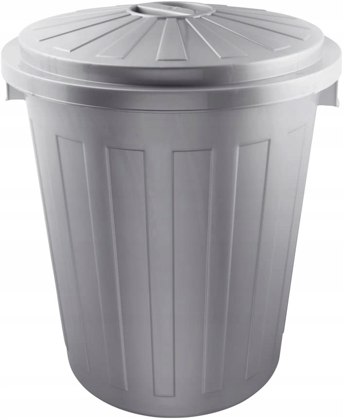 Levně Odpadkový koš Keeeper 50l stříbrný