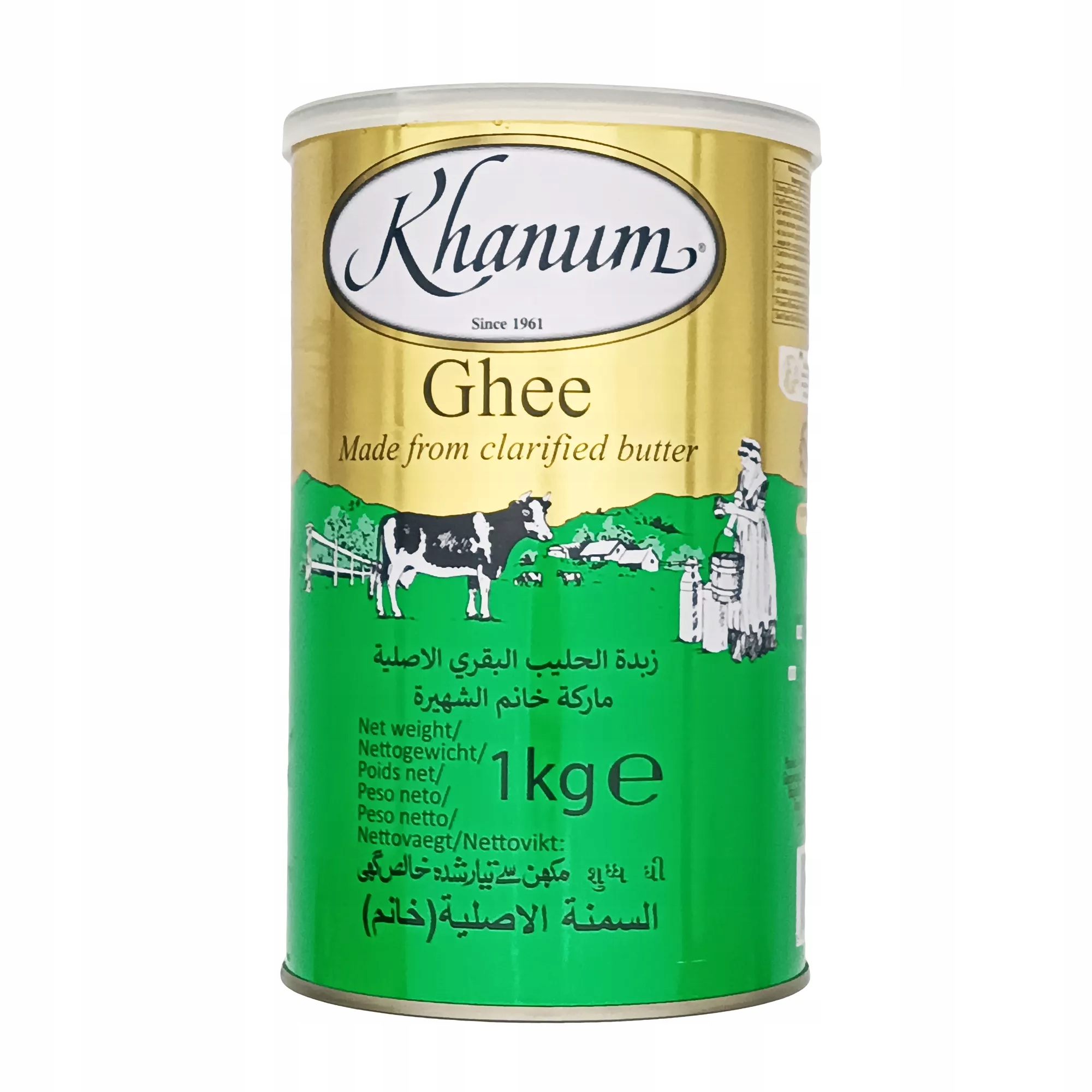 Levně Čisté máslo Pure Butter Ghee Khanum 1 kg